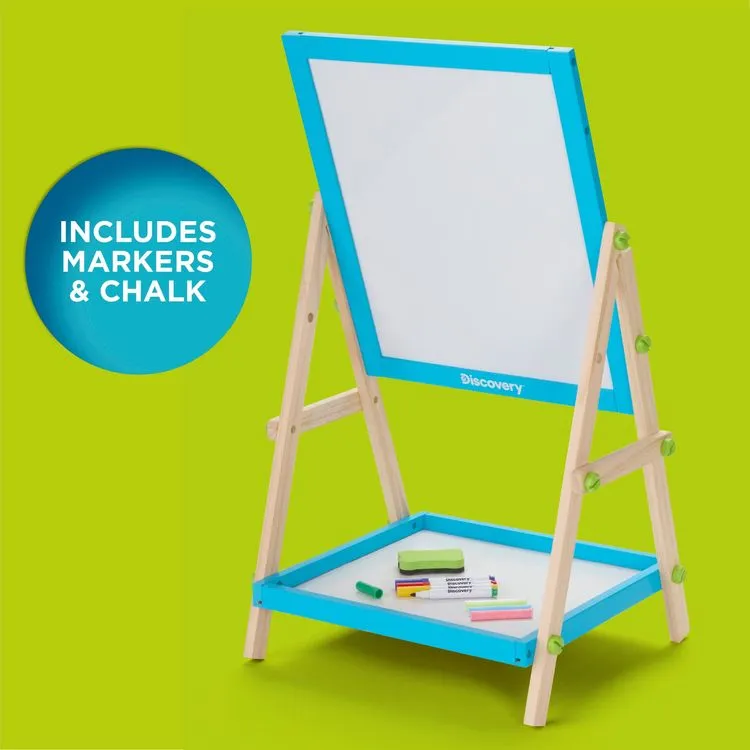 2-In-1 Wood Easel Art Center