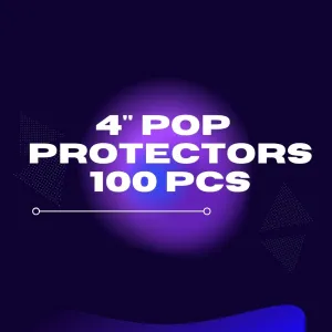 4 Inch Pop Protectors (100 Pieces)