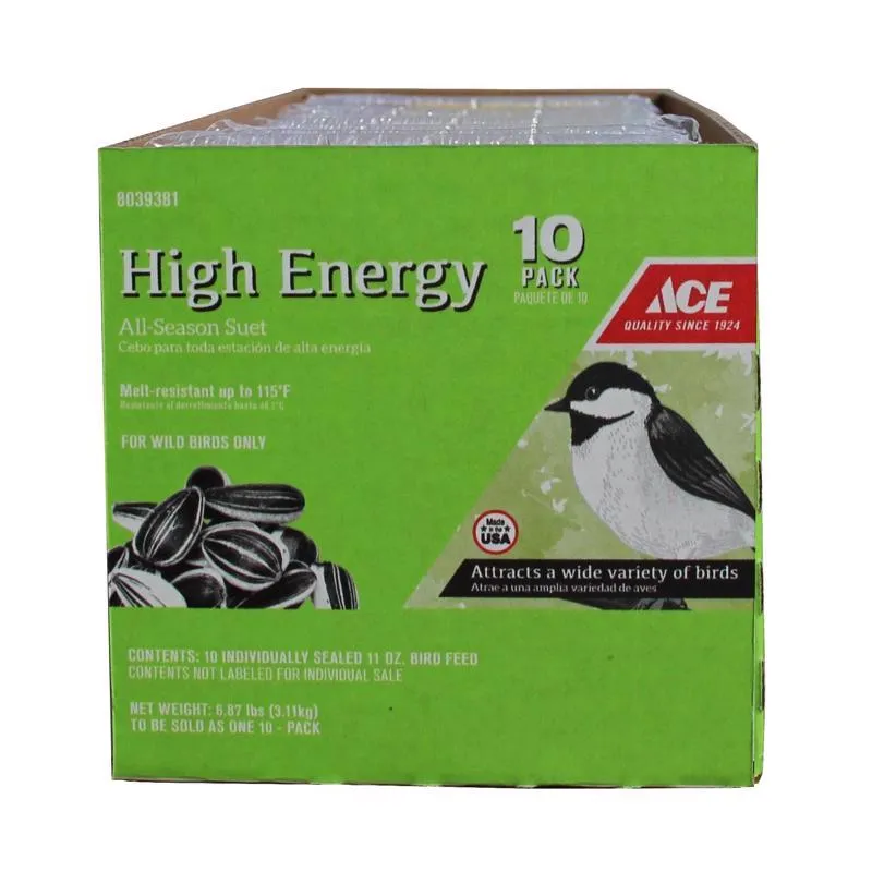 Ace Assorted Species Sunflower Seeds Suet 11 oz