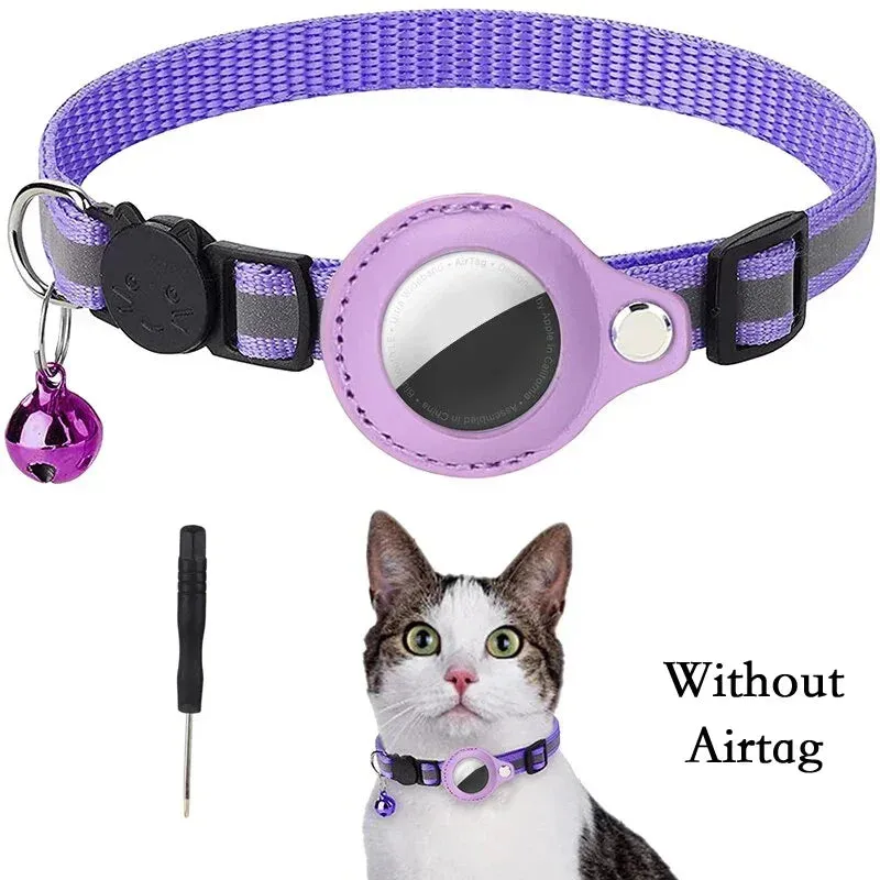 Anti-Lost Cat Collar for AirTag GPS Tracker Protective Case