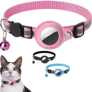 Anti-Lost Cat Collar for AirTag GPS Tracker Protective Case