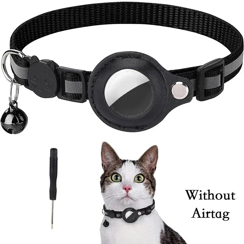 Anti-Lost Cat Collar for AirTag GPS Tracker Protective Case