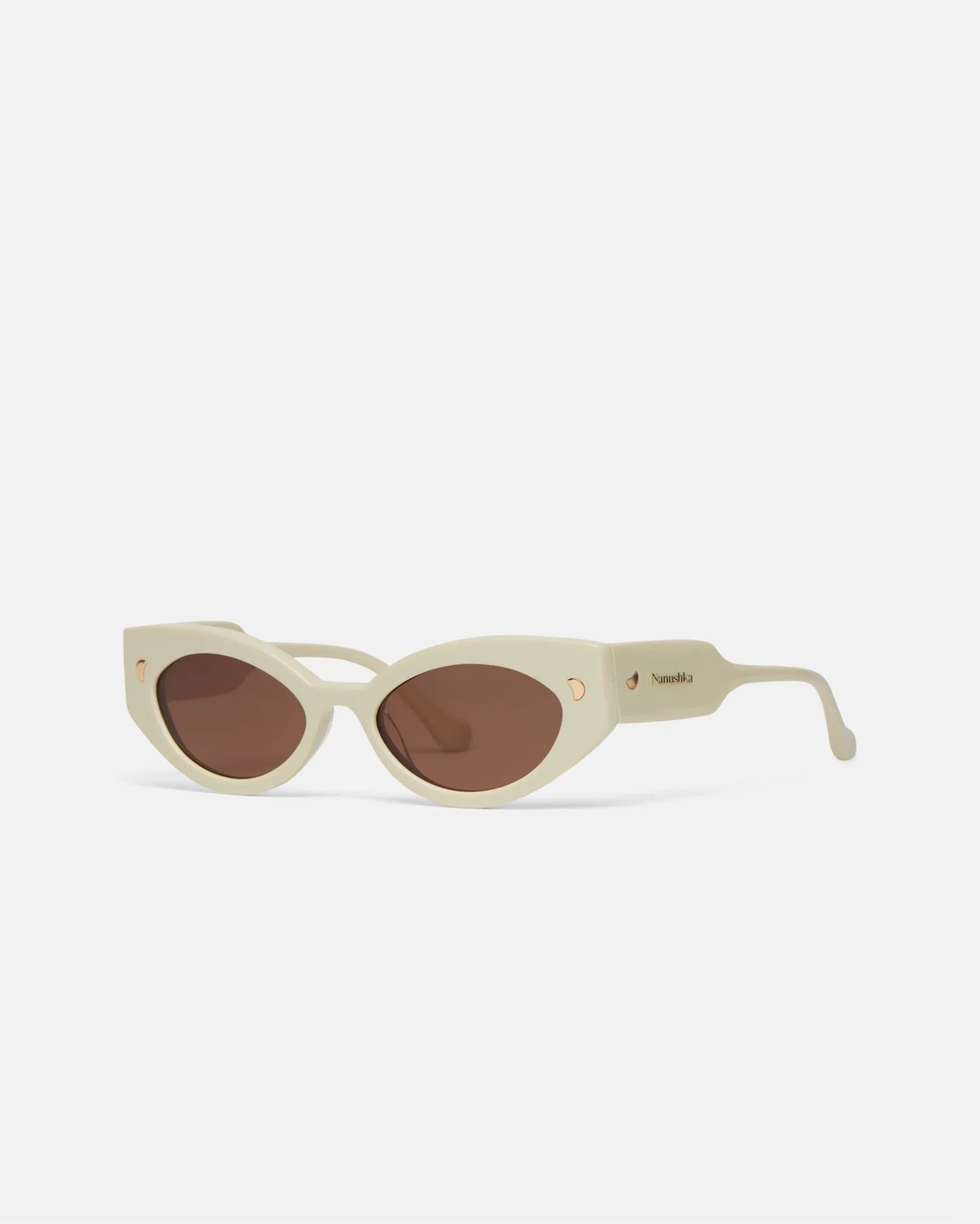 Azalea - Bio-Plastic Cat-Eye Sunglasses - Shell