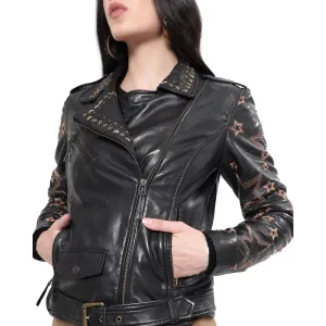 Brown Star LEATHER Jacket