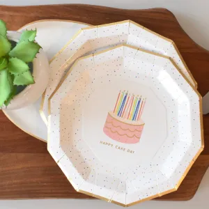 Cake Day Paper Plate Set