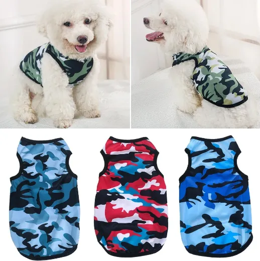 Camo Cool Dog Tank