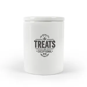 CERAMIC TREAT JAR