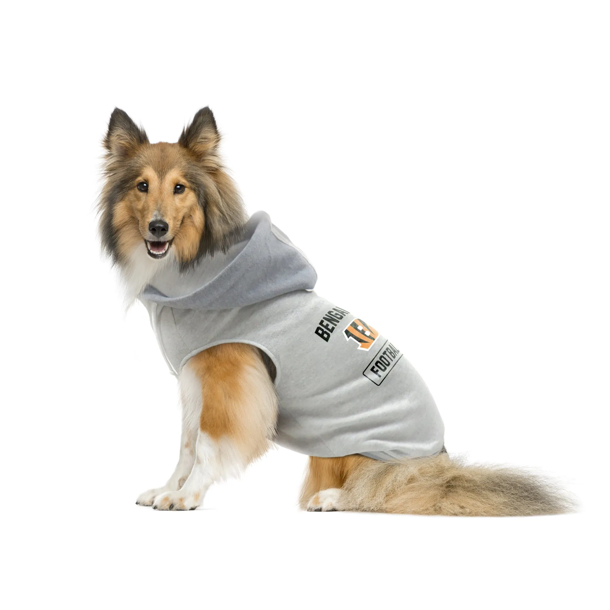 Cincinnati Bengals Pet Hooded Crewneck