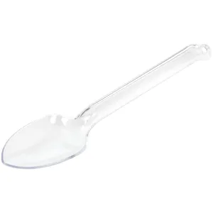 Clear Plastic Serving Spoon 12" | 1 ct