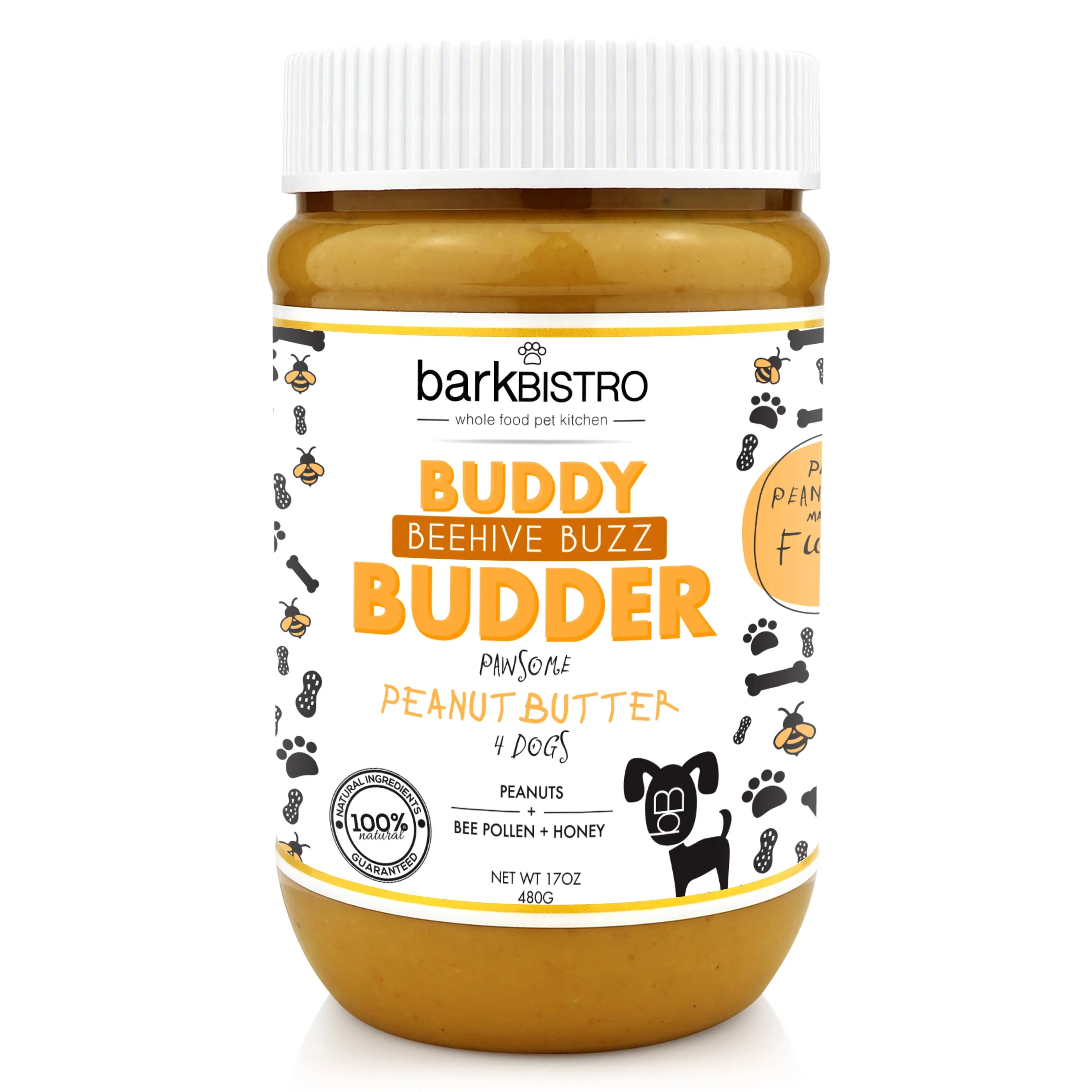 Dog Peanut Butter Create Your Own Buddy Budder Case Pack 12