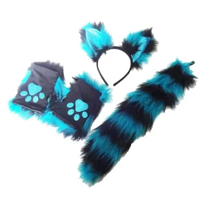 Electric Blue Tie-On Petplay Set