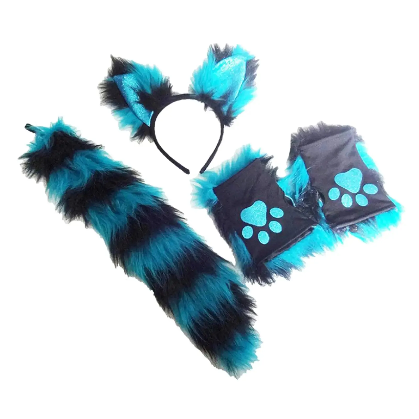 Electric Blue Tie-On Petplay Set