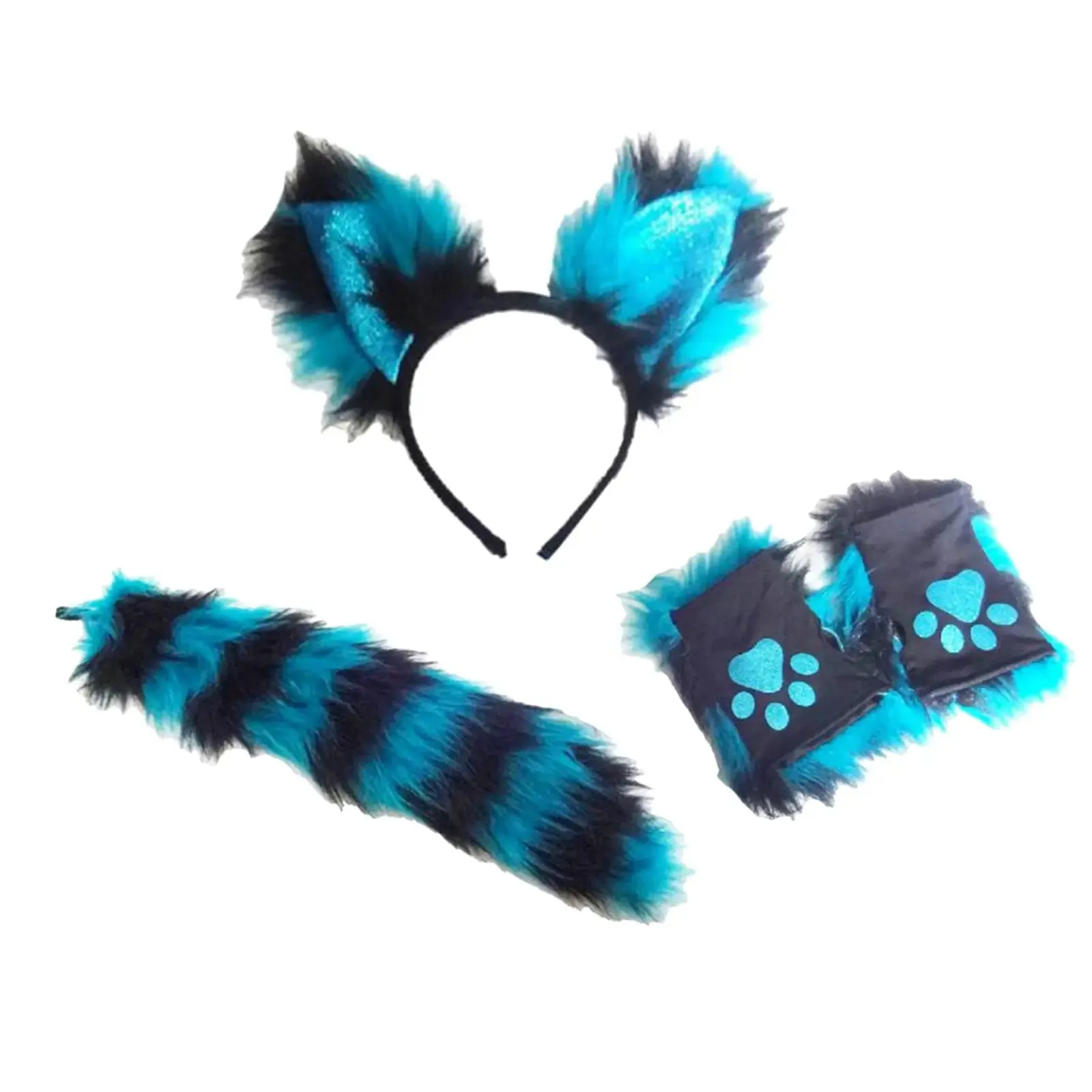 Electric Blue Tie-On Petplay Set