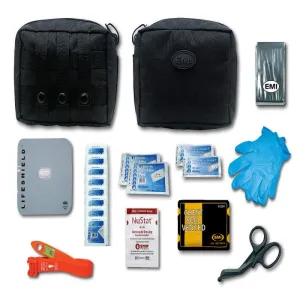 EMI 9139 Active Shooter/Bleed Aid Deluxe Kit, Black, 1 Kit