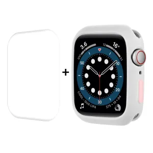 ENKAY Apple Watch (45mm) TPU cover   screen protector - White