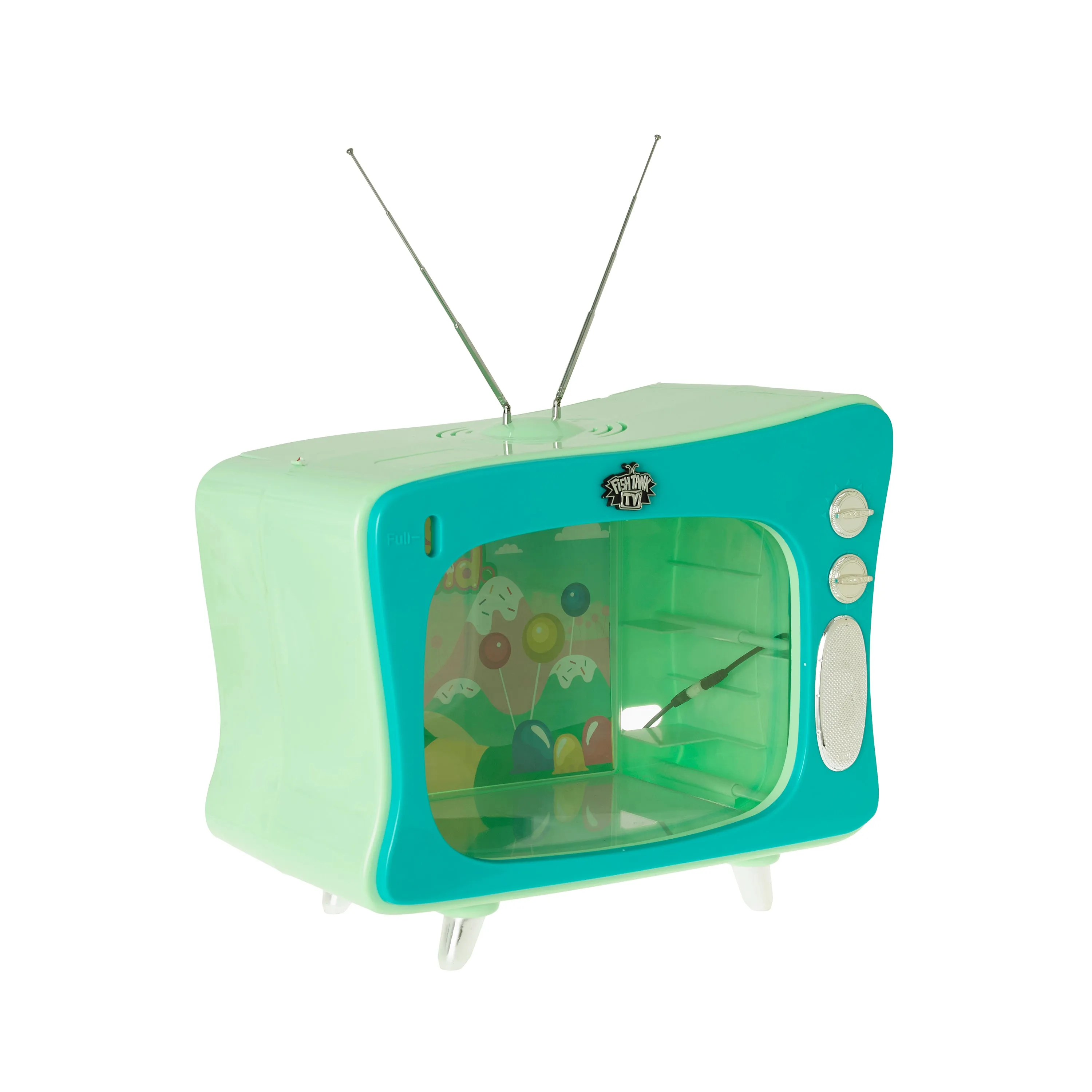 Fish Tank TV Candy Land Aquarium Tank