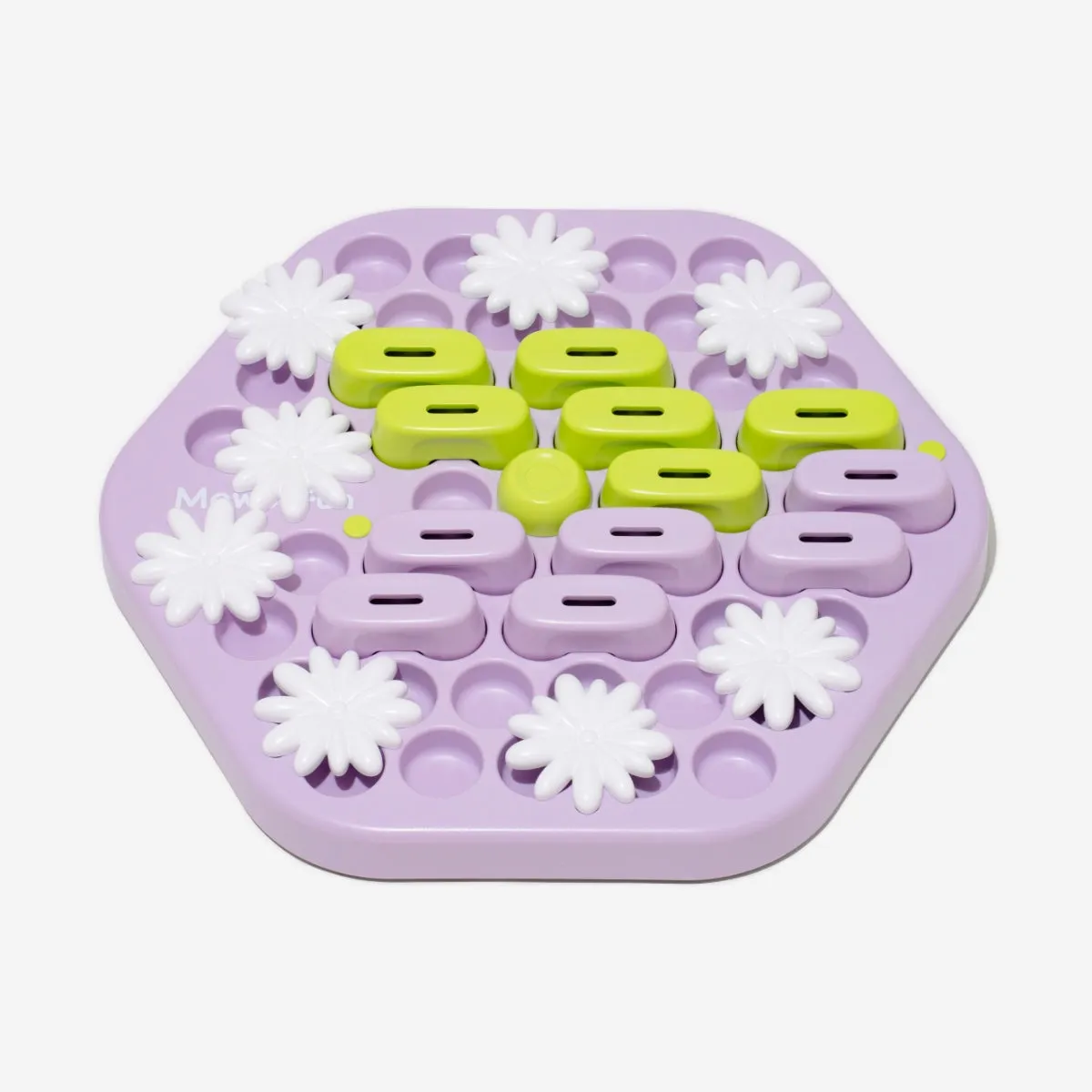 Floral Puzzle Slower Feeders 4 Pack