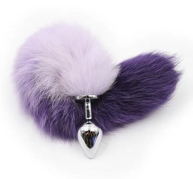 Furry Fox Tail (15 Color Choices!)