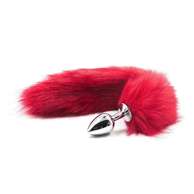 Furry Fox Tail (15 Color Choices!)