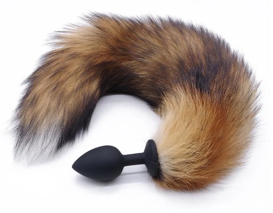 Furry Fox Tail (15 Color Choices!)