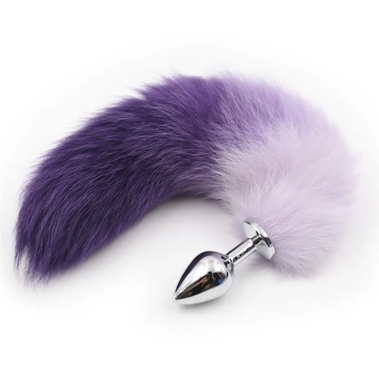 Furry Fox Tail (15 Color Choices!)