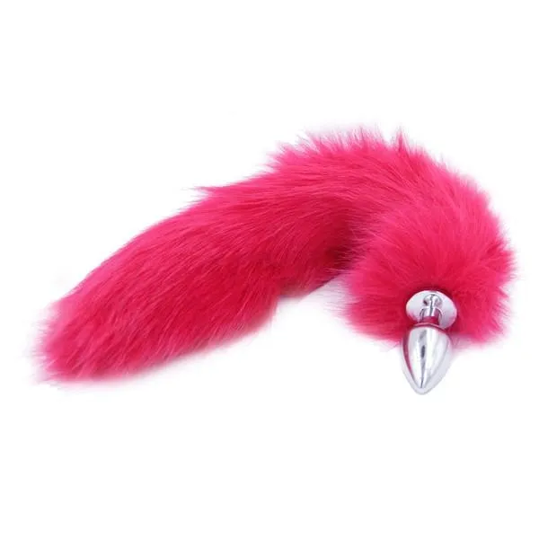 Furry Fox Tail (15 Color Choices!)