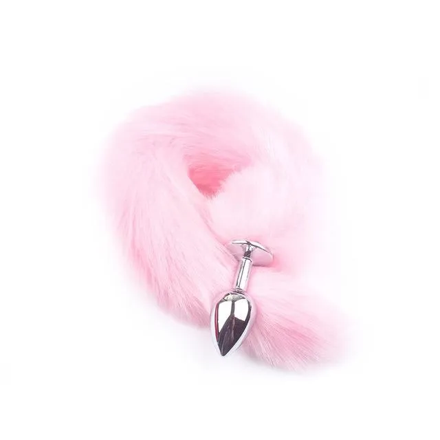 Furry Fox Tail (15 Color Choices!)