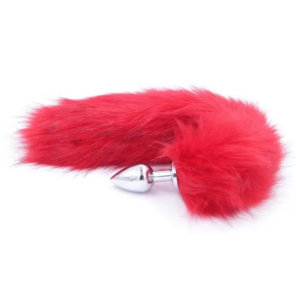 Furry Fox Tail (15 Color Choices!)