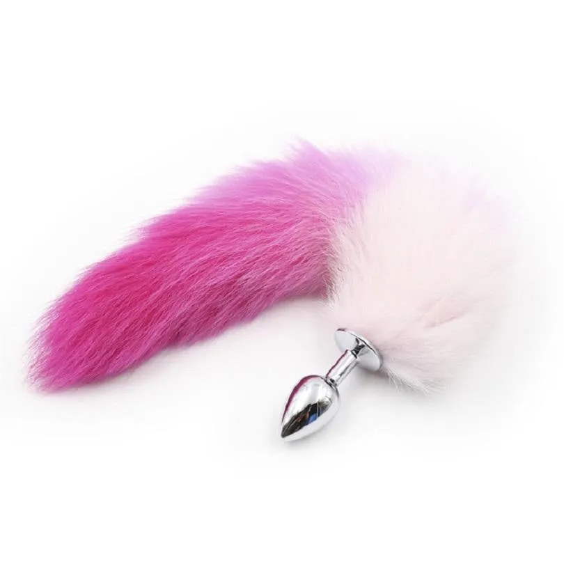 Furry Fox Tail (15 Color Choices!)