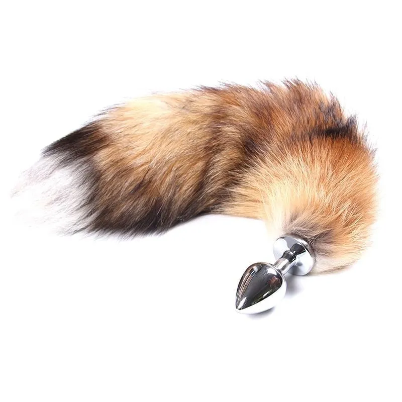 Furry Fox Tail (15 Color Choices!)