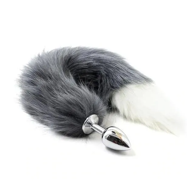 Furry Fox Tail (15 Color Choices!)