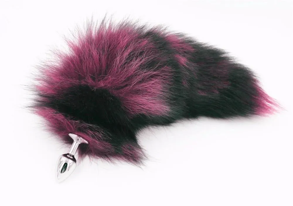 Furry Fox Tail (15 Color Choices!)