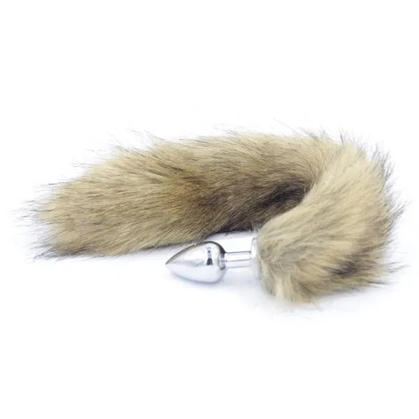 Furry Fox Tail (15 Color Choices!)