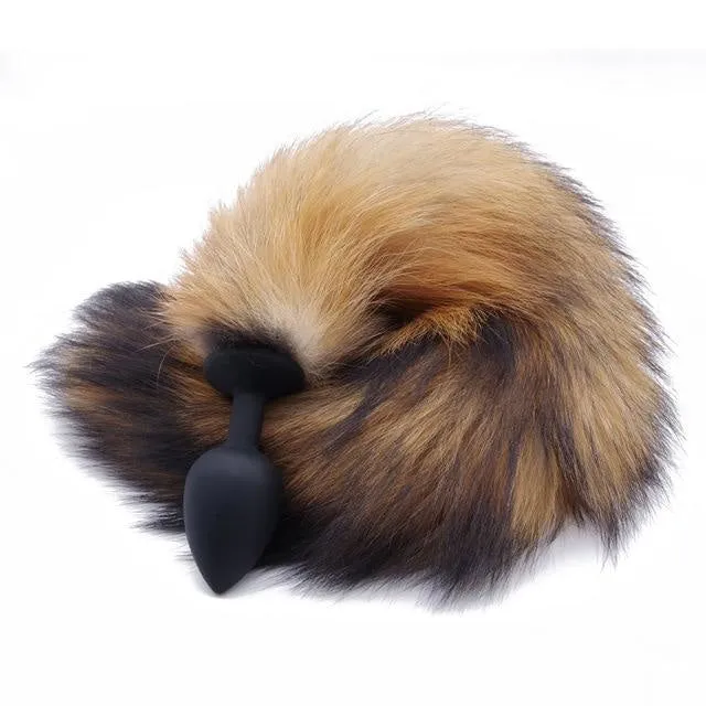 Furry Fox Tail (15 Color Choices!)