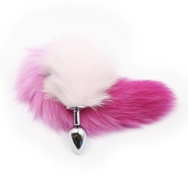 Furry Fox Tail (15 Color Choices!)