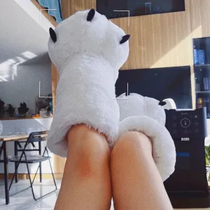 Giant Bear Paw Cosplay Slippers