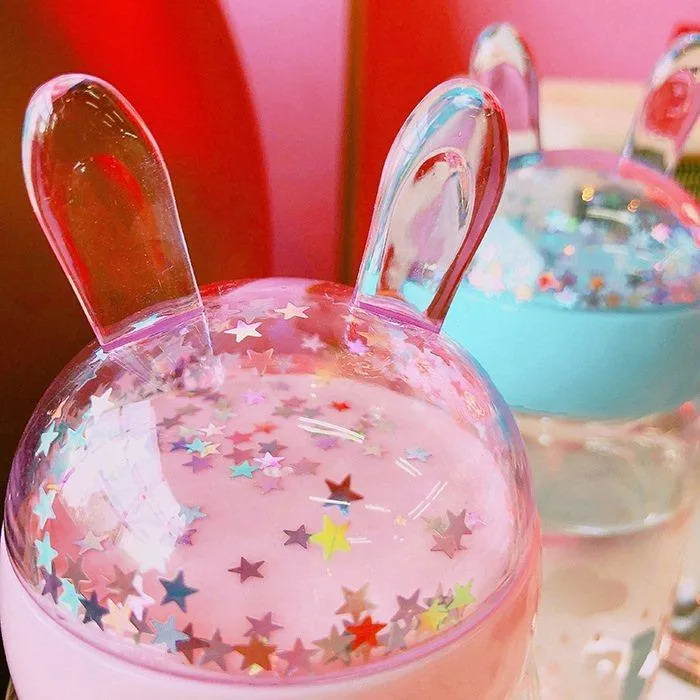 Glitter Bunny Bottles