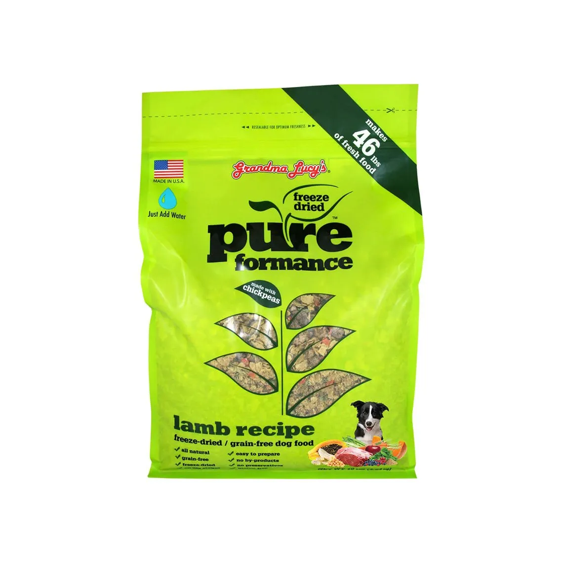 Grandma Lucy's PUREformance Freeze Dried Dog Food