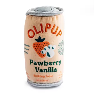 Haute Olipup Pawberry Vanilla Plush Dog Toy