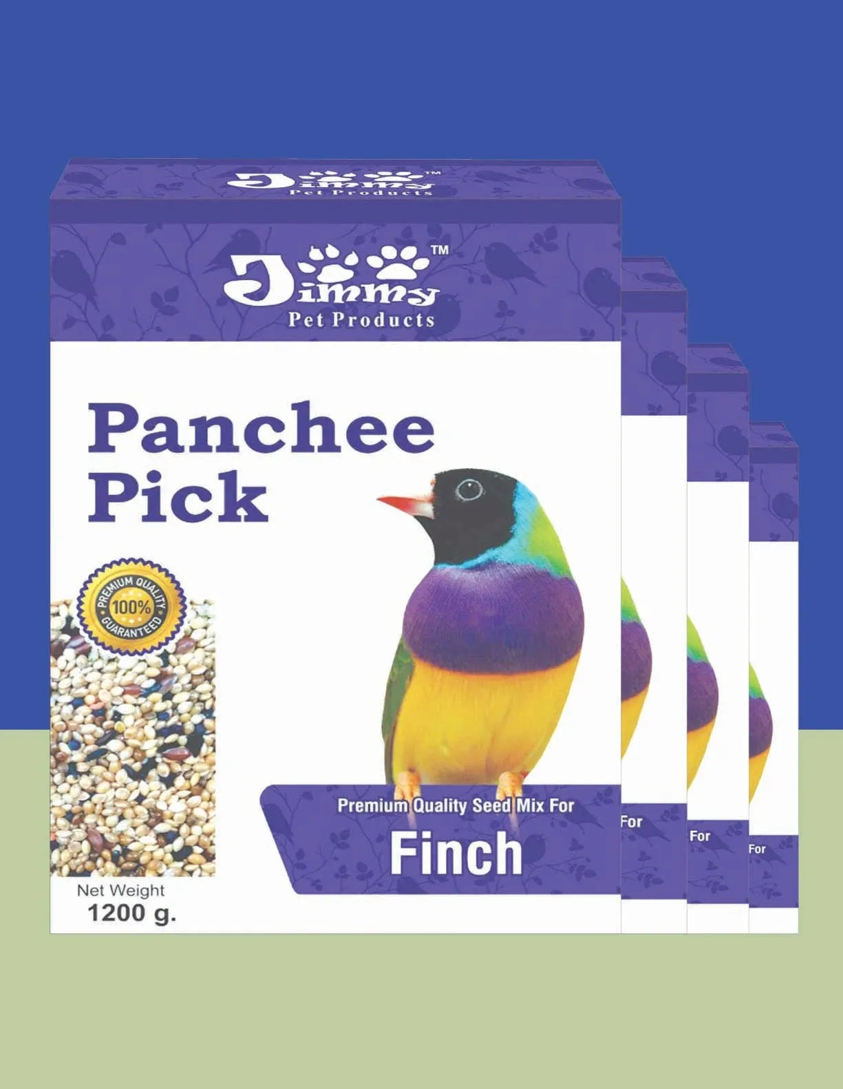 JiMMy Panchee Pick Bird food for Finch 4.8kg