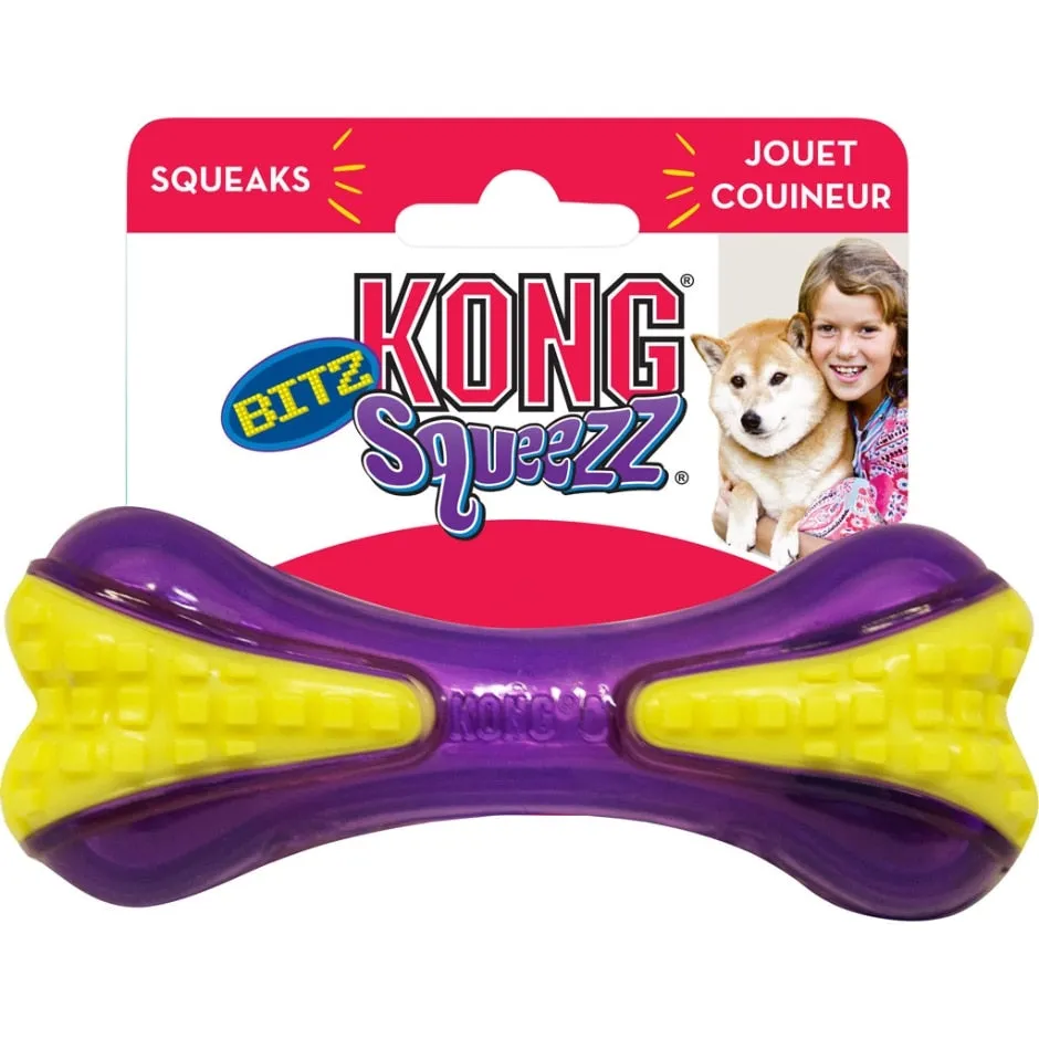 KONG SQUEEZZ BITZ BONE