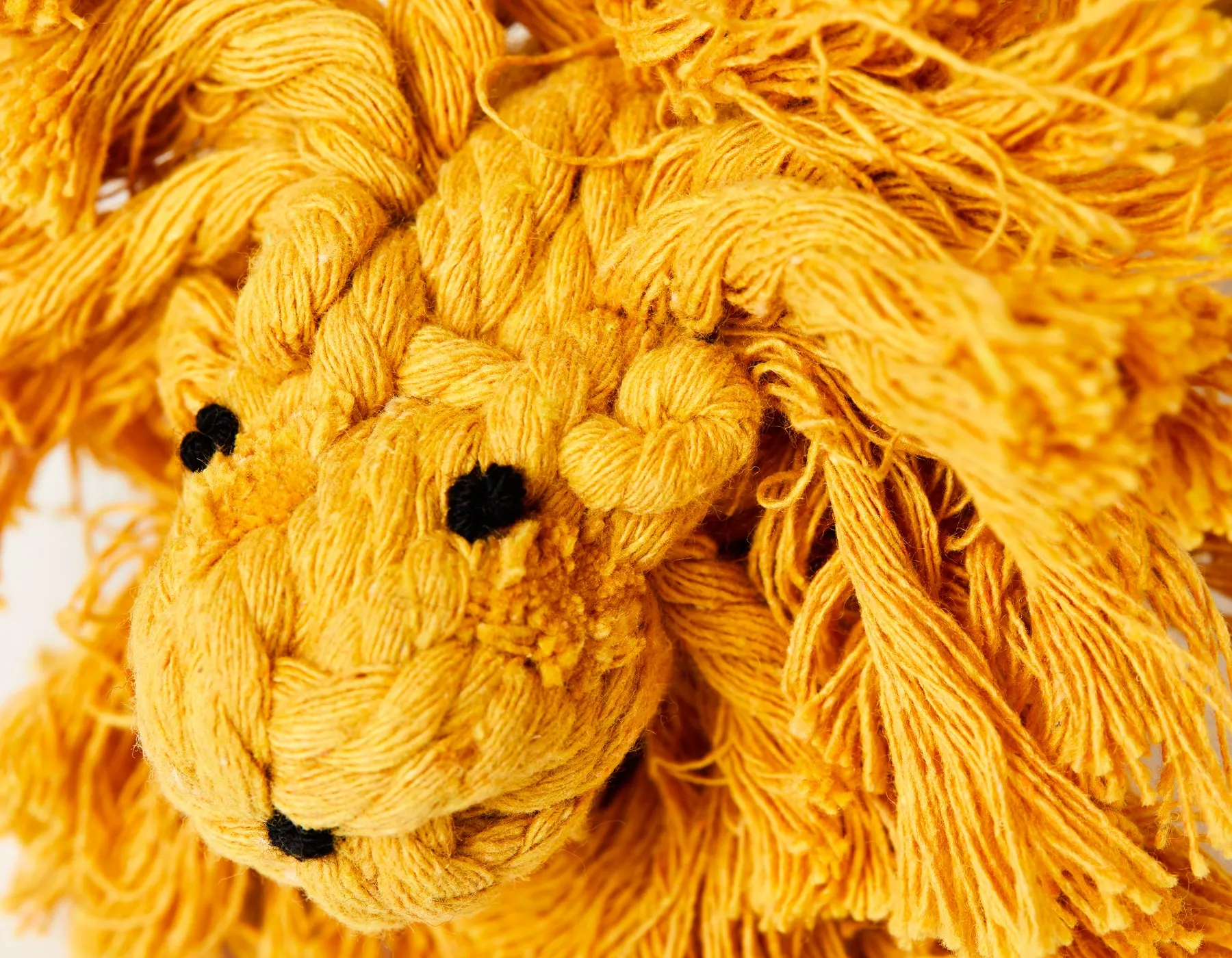 Larry the Lion Rope Dog Toy