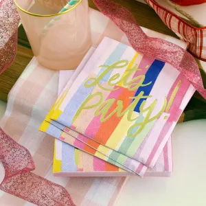 Let's Party Beverage Napkins