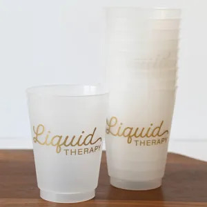 Liquid Therapy Frosted Cups