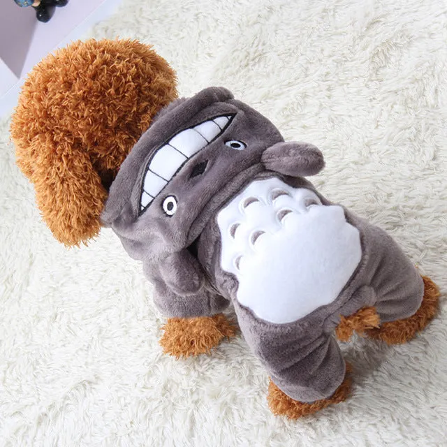 Lovely Warm Fleece Jumpsuit Dog Costume