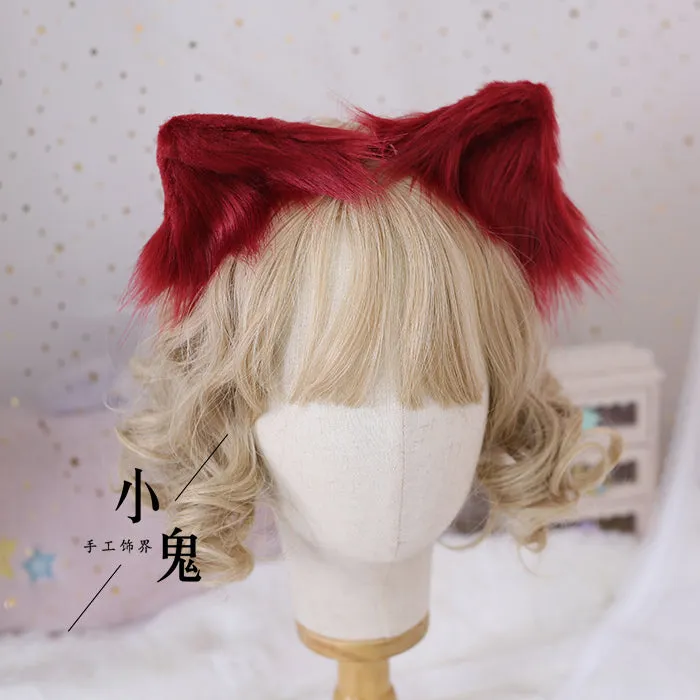 Luxury Realistic Neko Ears (Handmade!)