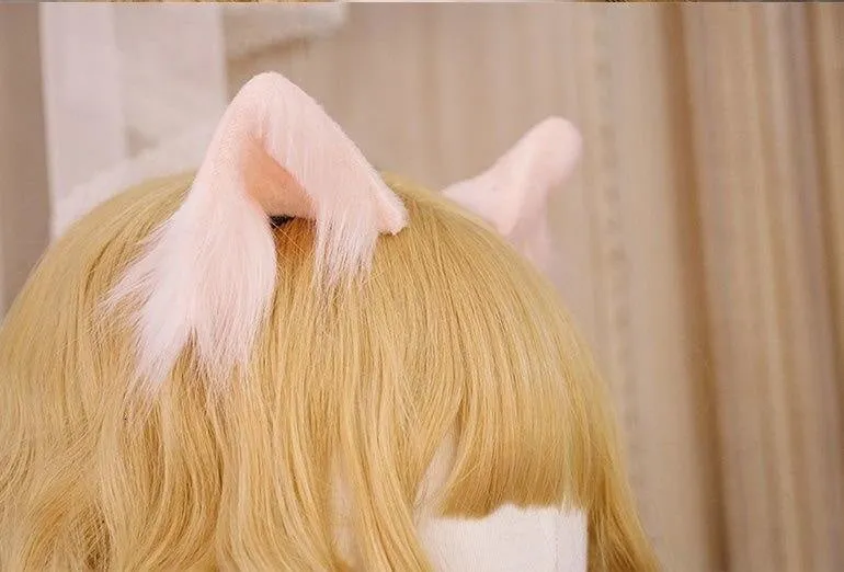 Luxury Realistic Neko Ears (Handmade!)