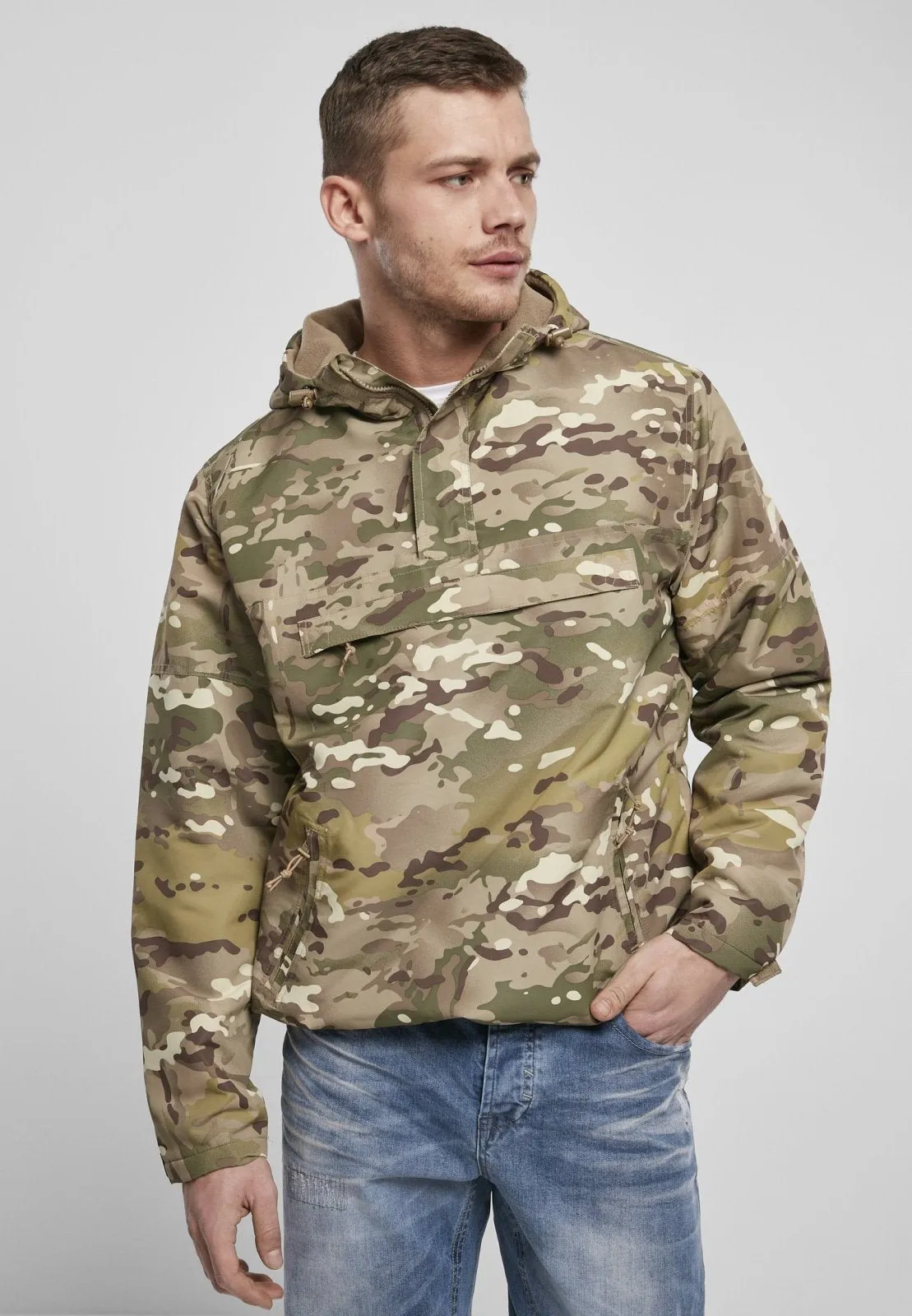 Men's Camo Windbreaker