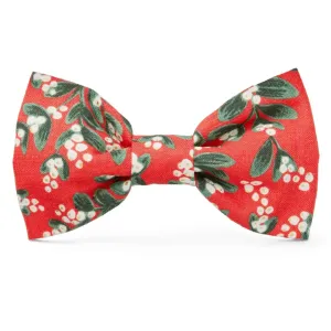 Mistletoe Dog Bow Tie