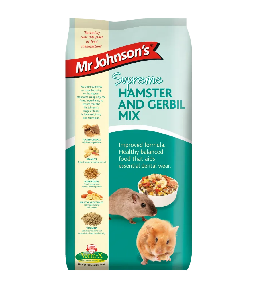 Mr Johnson's Supreme Hamster & Gerbil Mix 900g